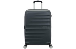 American Tourister Wavebreaker 4 Wheel Medium Suitcase-Black